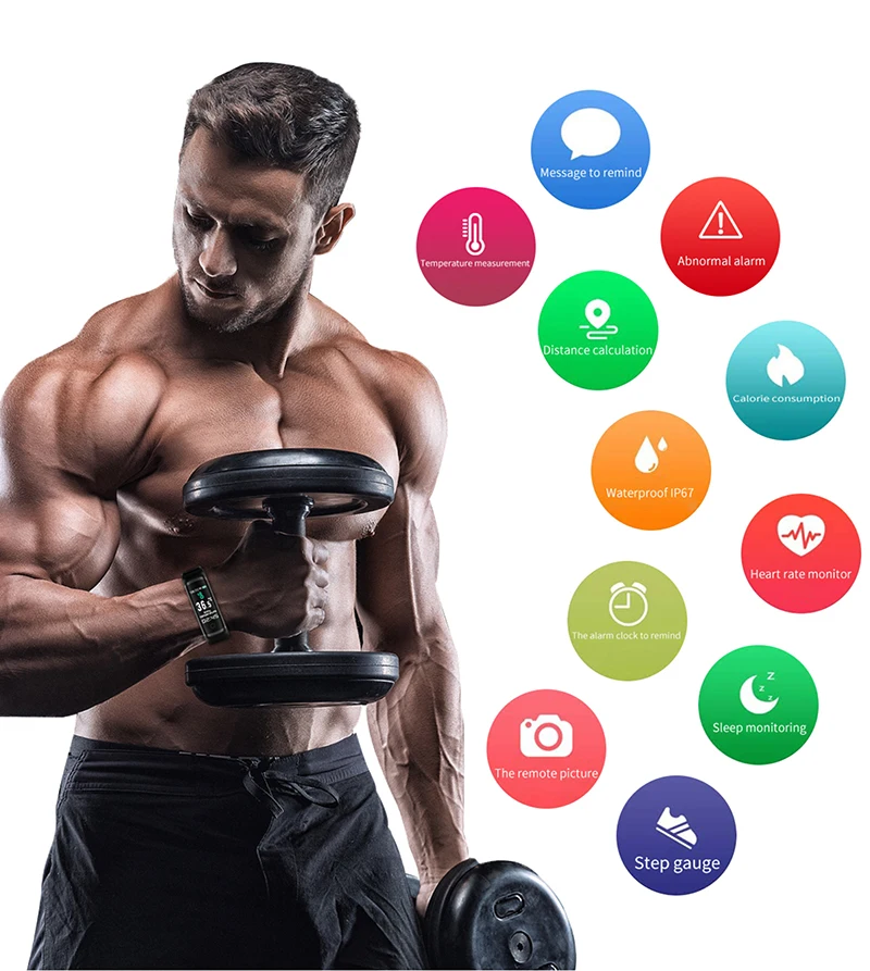 OEM Смарт-часы производители термометр Смарт-часы для девочек M4 фитнес-часы Smart 2020 Смарт-часы температура тела