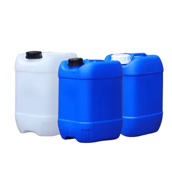 1 Gallon 4 Liter 5L Empty Plastic Jerry Can Square Style Chemical Packaging Container for Drums Pails & Barrels