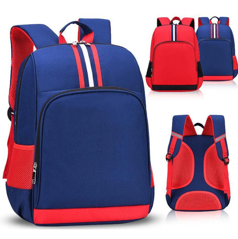 Good Quality Britain Style Breathable Nylon Book Bag Student School Bag Backpack for Boys and Girls
