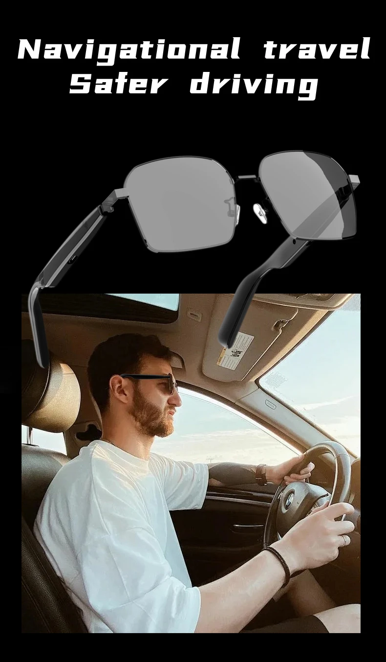 If you are searching for a supplier of a product with perfect quality control and highly competitive prices, which gives you an advantage in expanding your local market, then contact us now!  Competitive suppliers of  New Design SG-12 Pro Smart Glasses Touch Anti-UV Sunglasses Open Ear Wireless Stereo Headsets Comfortable Wearable Earphones