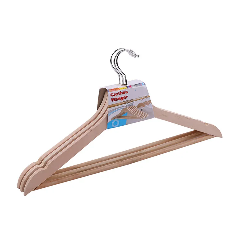 Clothes Hanger Biodegradable High Quality Wooden Natural Support