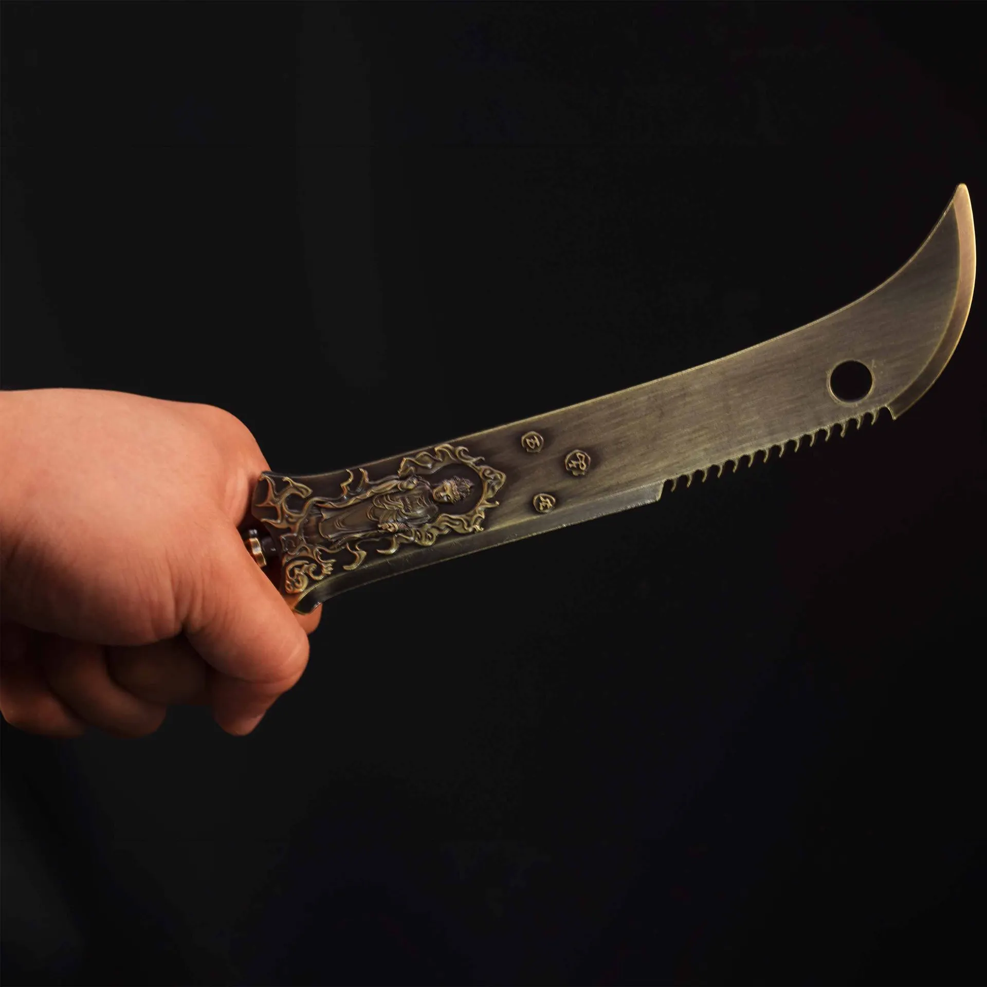 Black Myth Wukong Yintiger Broadsword 25cm All Metal