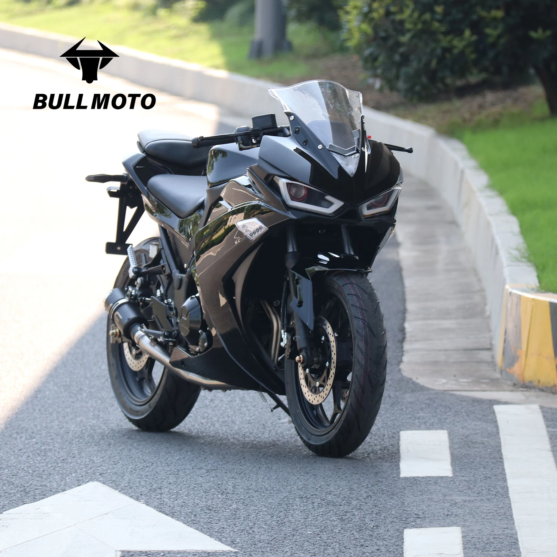 Ninja R3 Classic Retro Racing Sport Scooter 200cc-400cc Mini Moto Streetbike Diesel Motor Cycle for Adventure Motorcycle