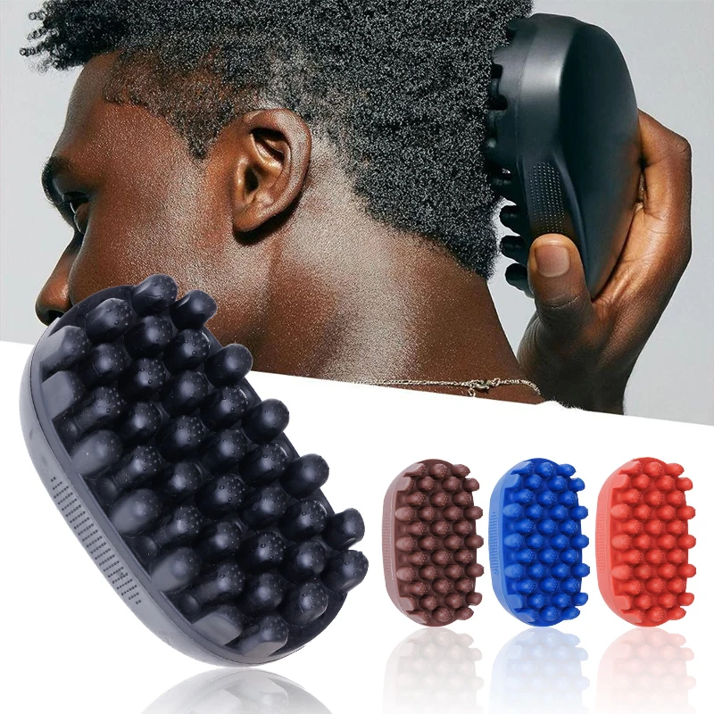 Durable Rubber Washable Afro Curl Sponge for Barbers and Daily Use Premium Luxury Twist Styler Ideal for Coiled Hair Brush