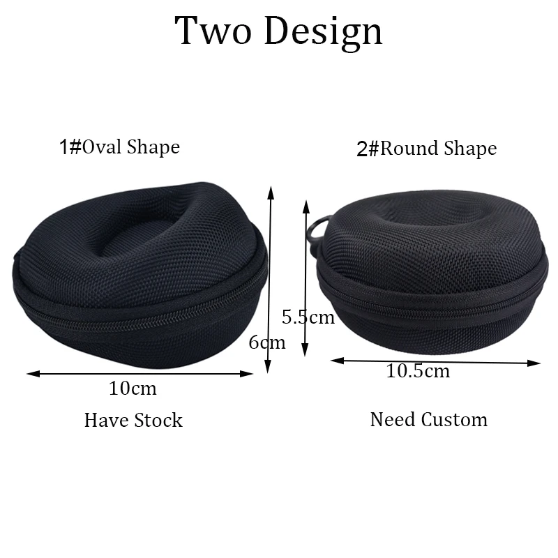 LAIHE Customized Personalized Mini Portable EVA Smart Sport Watch Storage Box Travel Watch Case with Zipper