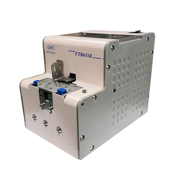 FTR651R Automatic Air Suction Screw Conveyor Turntable Screw Feeder Machine With Screw Count Function