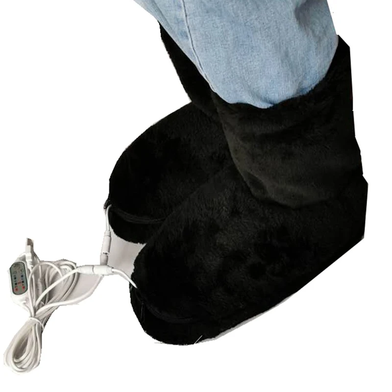 heated slippers mens
