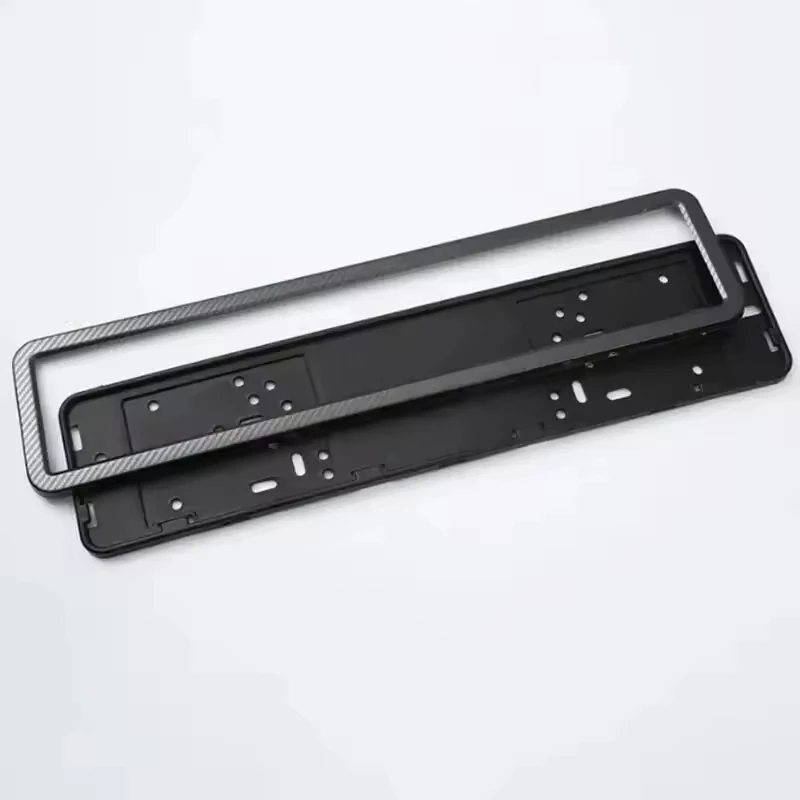 Car License Plate Frame Metal and Plastic Frame European Car License Plate Frame Number Plate Holder EU