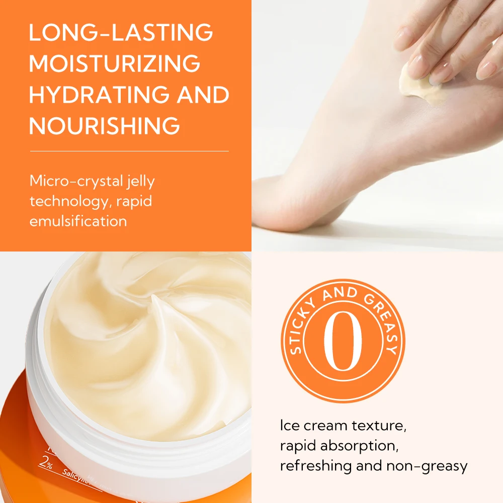 Lanbena Hot Peeling Dead Skin Removal Foot Repair Whitening Foot Cream