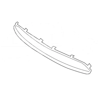AE5Z17K945A 4954510 AE5317K945AA Front Bumper Lower Grille Bright Stri... — 2