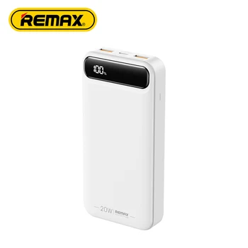 Remax RPP-521 20W+22.5W PD+QC Powerbank 10000mah 20000mah Portable 2023 New Abs Outdoors Power Bank Fast Charging 20000Mah