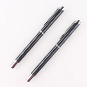 Best Selling Luxury Wholesale Slim Metal Gel Pen With Custom Logo Parker Black Ink Fillable Refill Printing