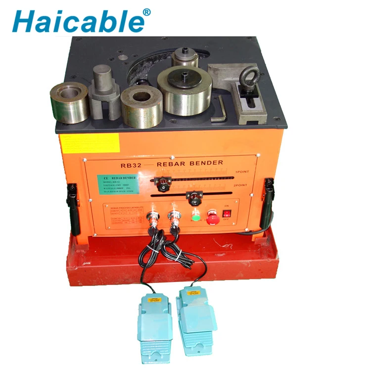 Manual Rebar Ring Bender 36mm Bebr32a Rb32 Electric Rb32 Steel Rod