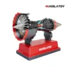 NIKOLATOY miniaturizzato turboventilatore per aereo Trent 900 (blu).