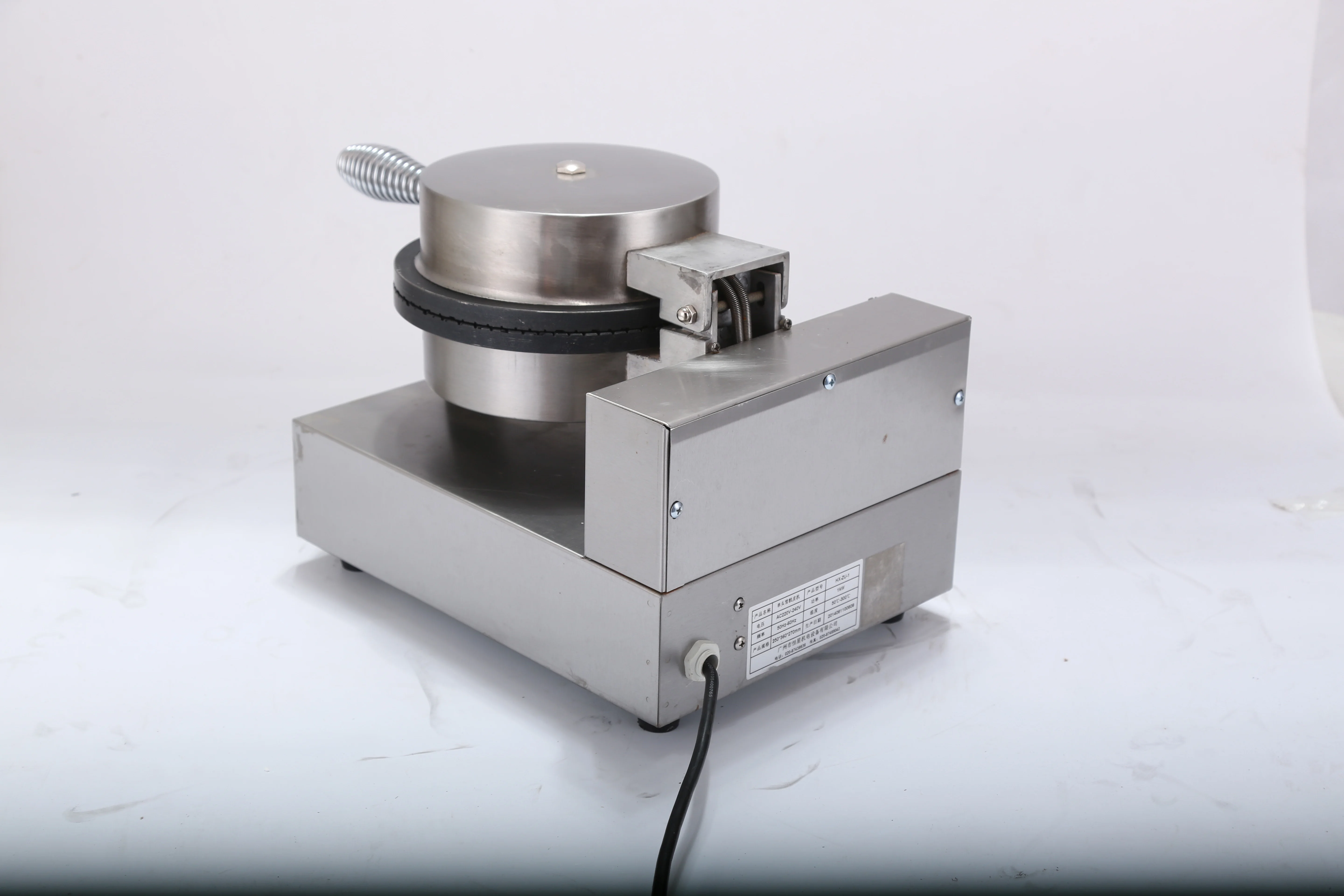 Commercial Electric Ice Cream Waffle Cone Baker Maker Machine Waffle