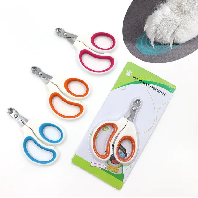 Special Beginner-Friendly Plastic Pet Cutter Nail Clipper for Little Blind Cats Dog Grooming Artifact Novice-Friendly Product