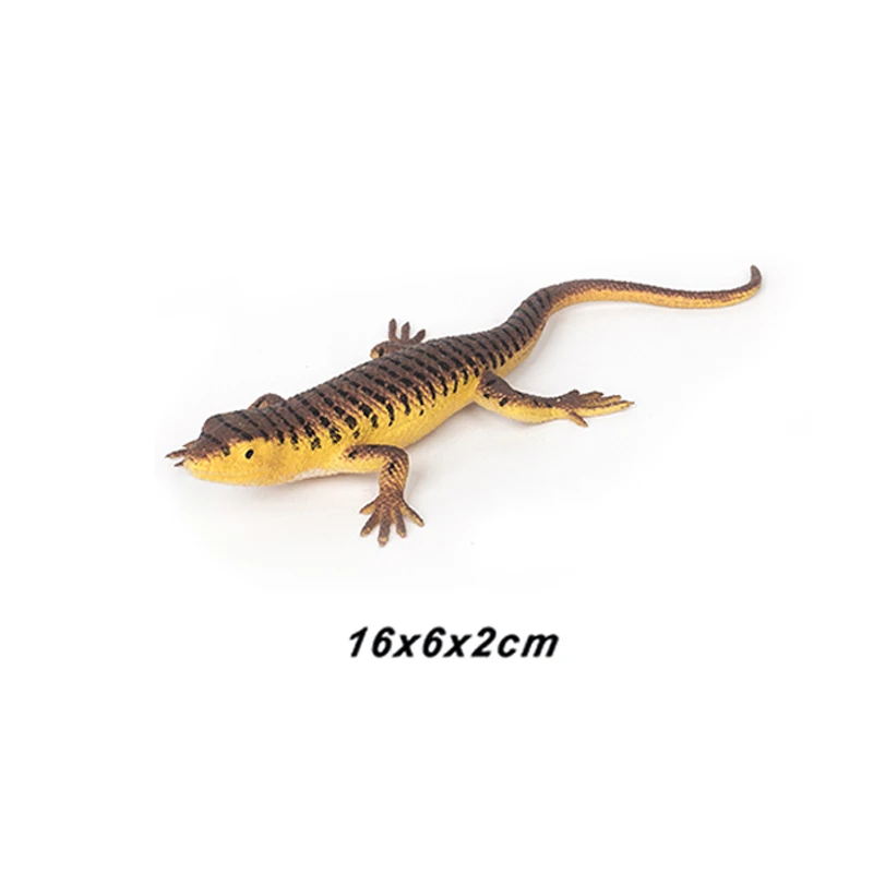 2023 New Arrival Plastic Small Plush Toys  Rubber Stretchy Sticky Lizard Toy