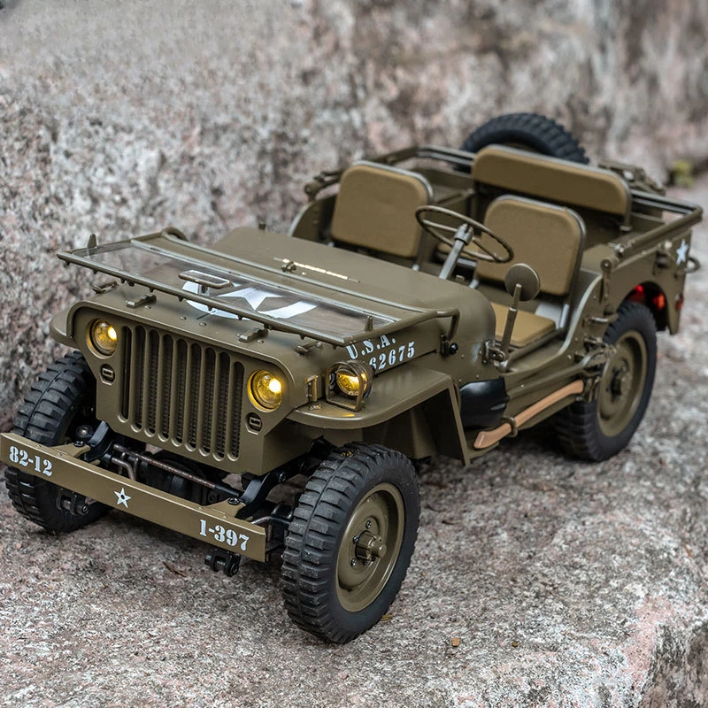 FMS ROCHOBBY 1941 MB Scaler Willys Jeep - 2.4G 4WD RC Crawler