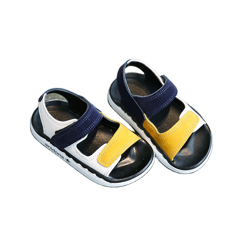 Детская летняя обувь; Пляжные сандалии с мягкой подошвой для мальчиков