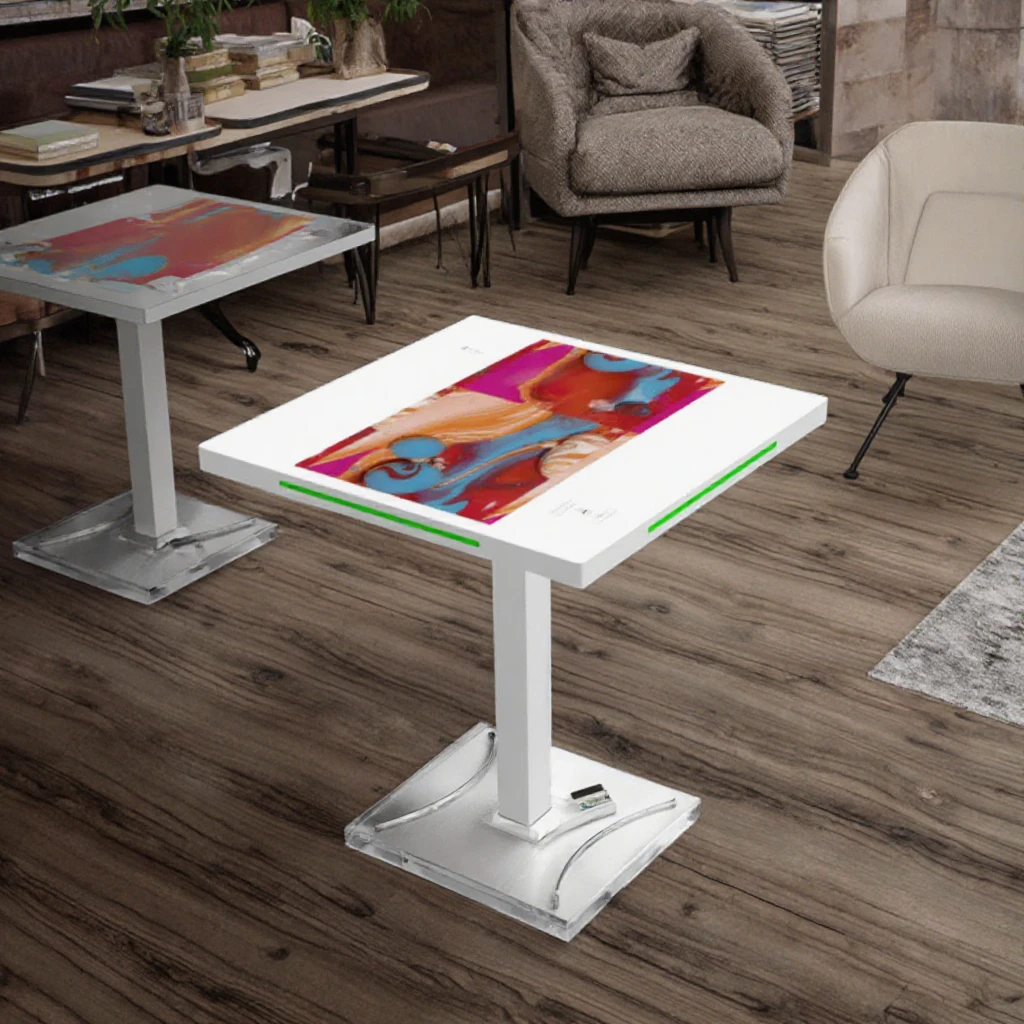 OEM 21.5-Inch Android Touch Desk Display Small Square Design With SDK ...