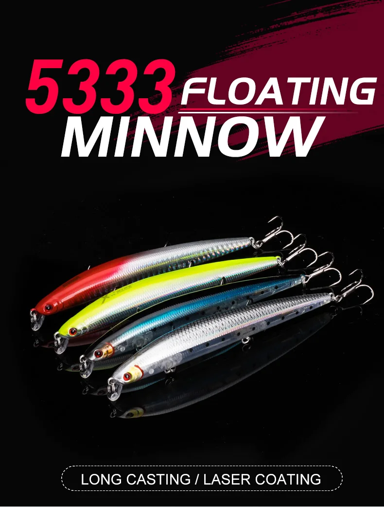 Kingdom 5333 New Arrival 2022 Lures Minnow Wholesale Long Casting Hard