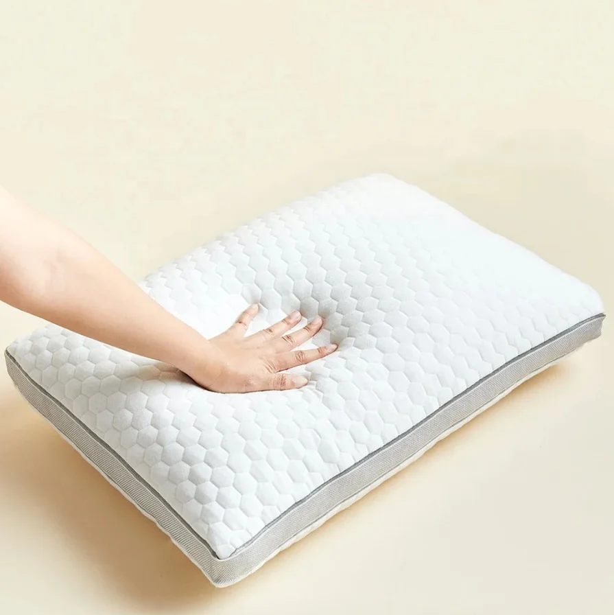 Custom Patterns Shredded Memory Foam With Bamboo Fabric Cube Pillow for Cloud Memory Foam Pillow