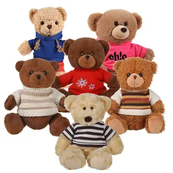 Creative Design Oem Private Label Animal Teddy Bears Custom Stuffed Plush Toy Bear Animal Mascot Gifts