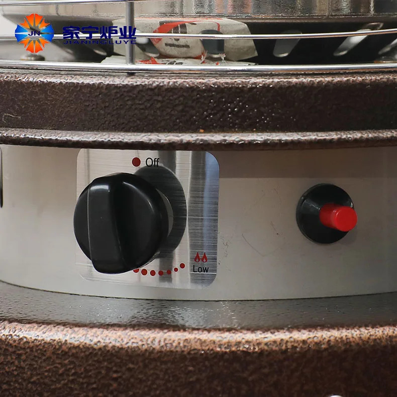 Modern Outdoor Propane Gas Patio Heater Garden Terrace Factory Portable Restaurants Stainless Steel Iron Steel Material LPG Gas