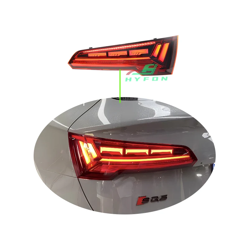 For Audi Q5 SQ5 RSQ5 2018-2024 Upgraded Full LED Rear Tail Lights LED Reversing Lights LED Brake Lights Plug and Play