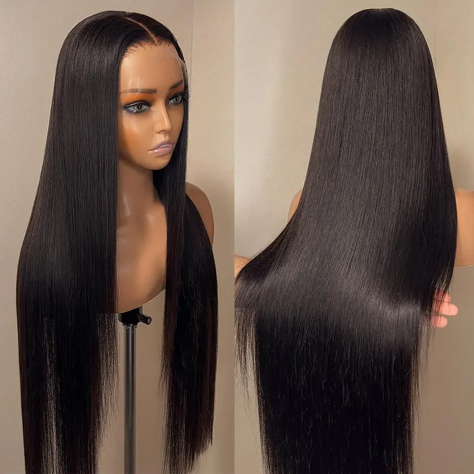 13x4 Frontal Black Straight Wig For Black Women Wholesale Cheap Gluess 