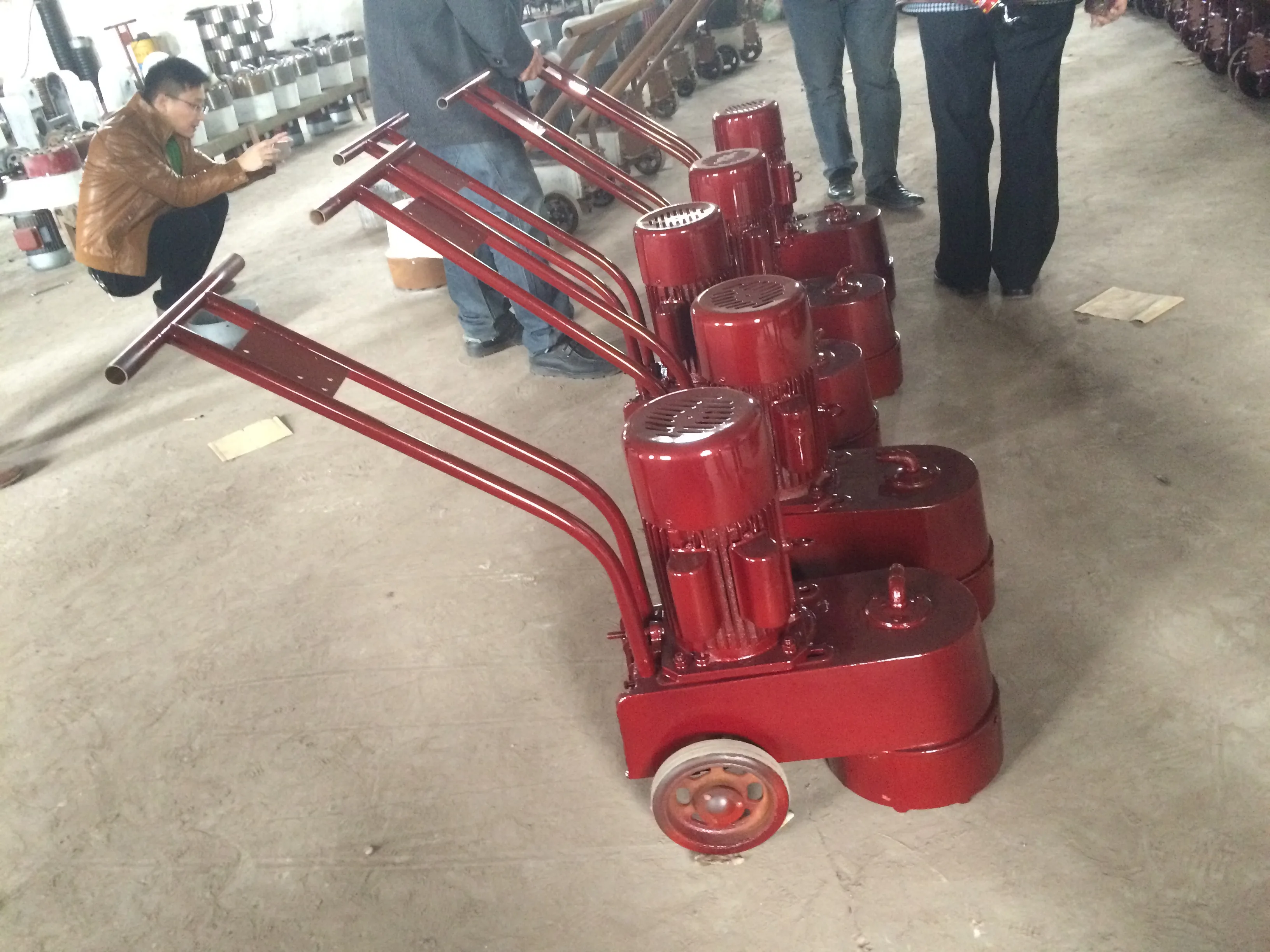 Высокоэффективный алмазный шлифовальный станок терраццо дорожный напольный дробеструйный