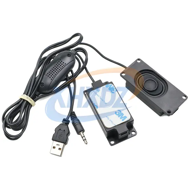 3070 8R 8 Ohm 3W Speaker With USB Wire Computer Audio Small Loudspeaker for Integrated Advertising Machine Elevator