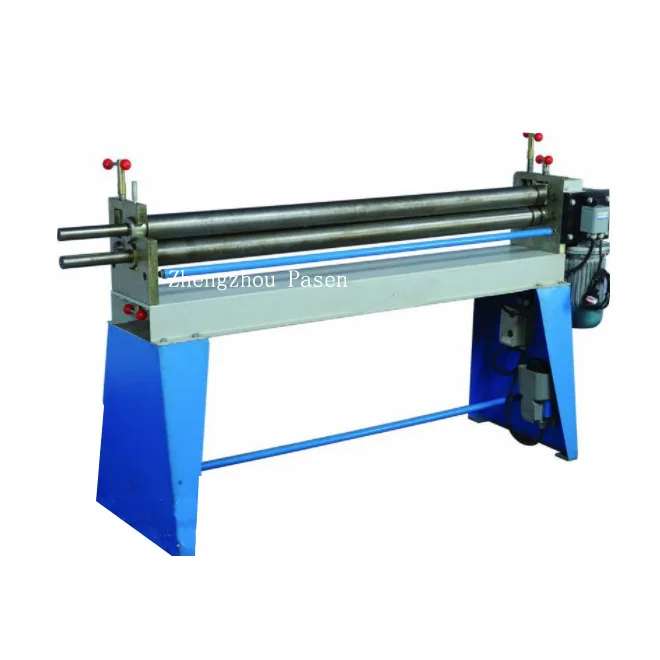 Electric 3 Roller Rolling Bending Machine Stainless Steel Processed Competitive Price
