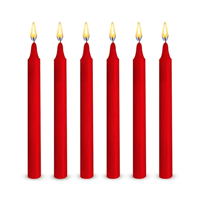 Мегические свечи-4-дюймовая красочная миниатюрная религиозная церковная свеча Chanukah Spell для