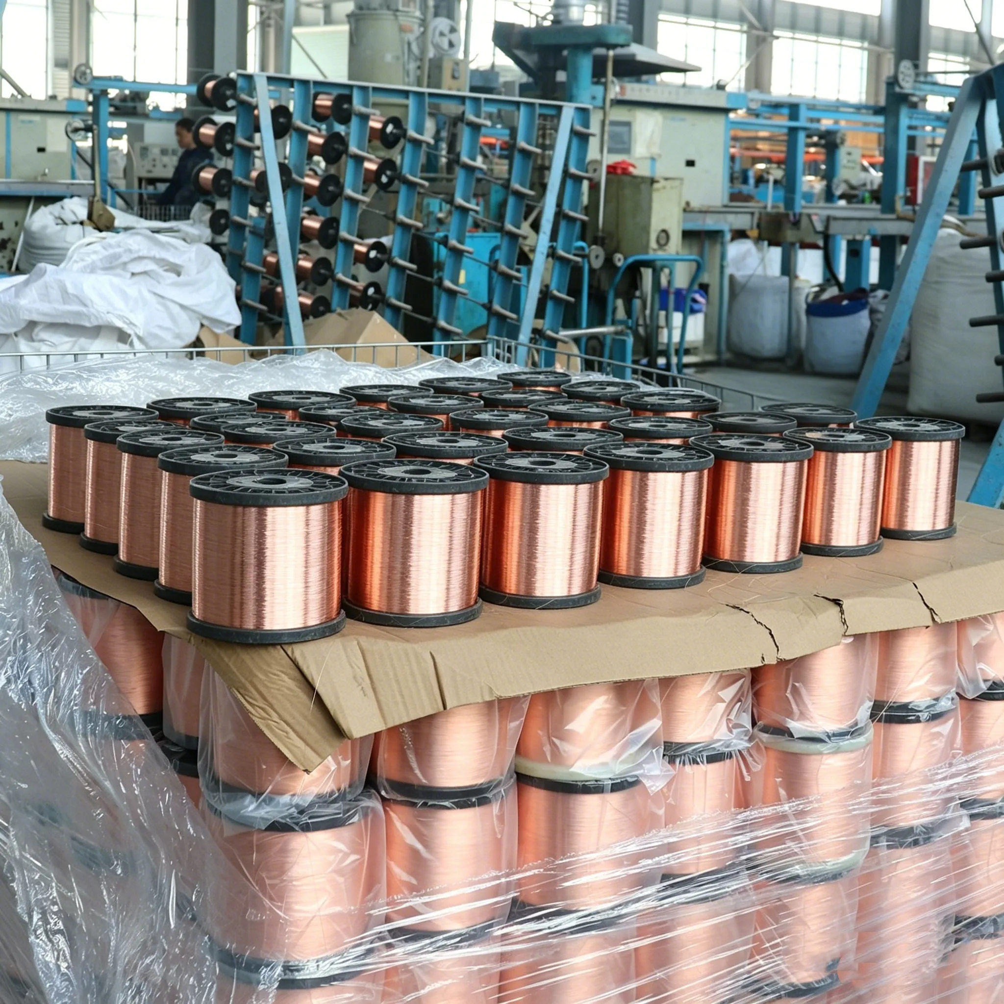 Copper clad aluminium (CCA/CCAM) wire, 0.025–4.5mm