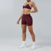reggiseno+short bordeaux