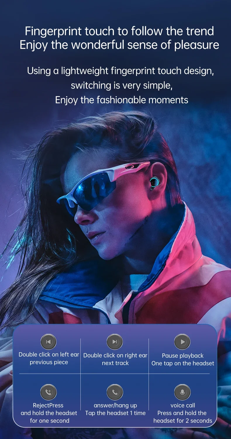 M25 TWS Wireless Headphones Noise Reduction Stereo BT-compatible5.3 Waterproof Headsets With Microphone Gaming Headset