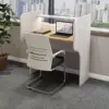 [Madera blanca cálida] Escritorio de balcón/escritorio de estudio