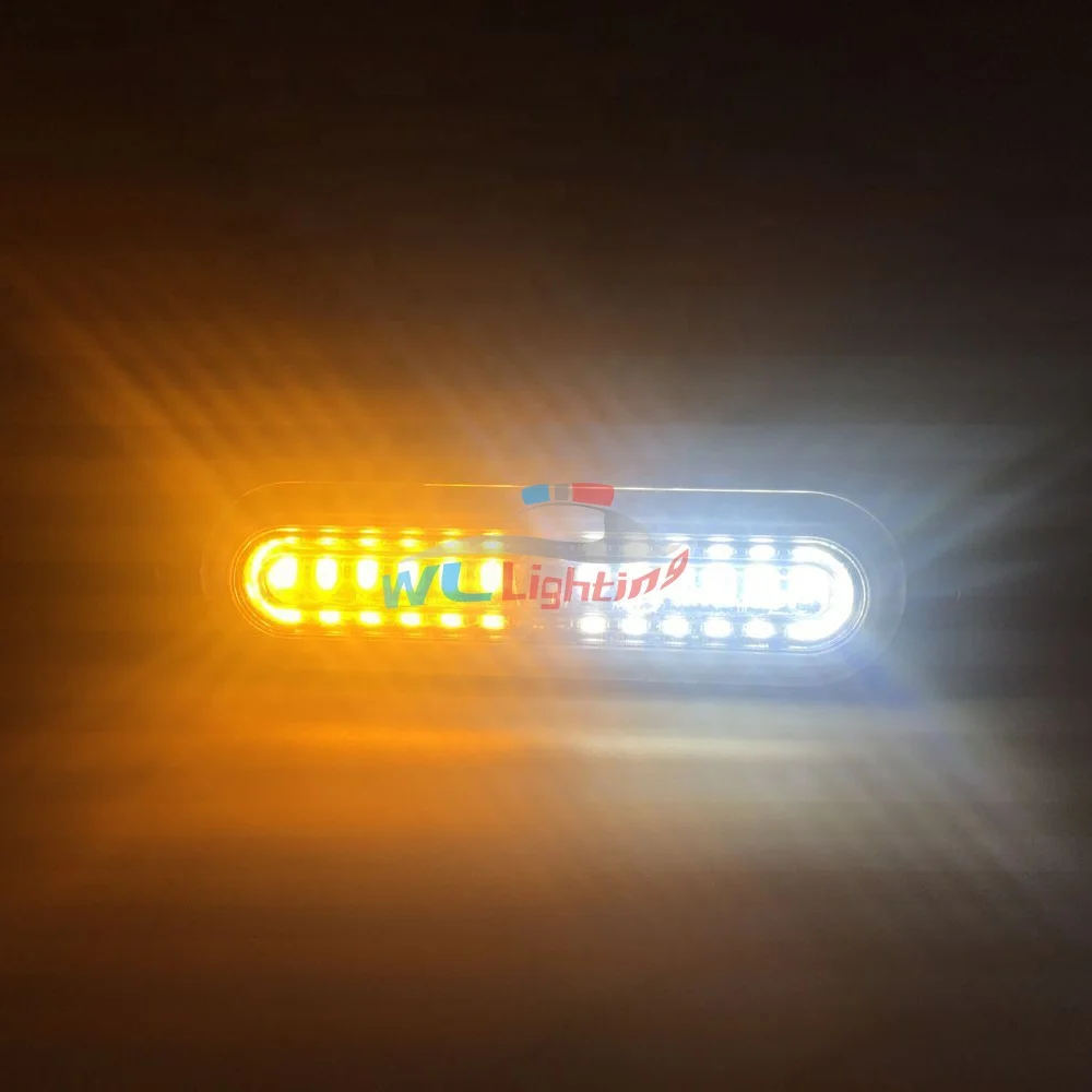 
Светодиодная мотоциклетная автомобильная лампа GDWLLIGHTING, водонепроницаемая светодиодная лампа 12 В, белая, янтарная, красная, синяя, ECE R10, автомобильный стробоскоп, светодиодная вспышка 