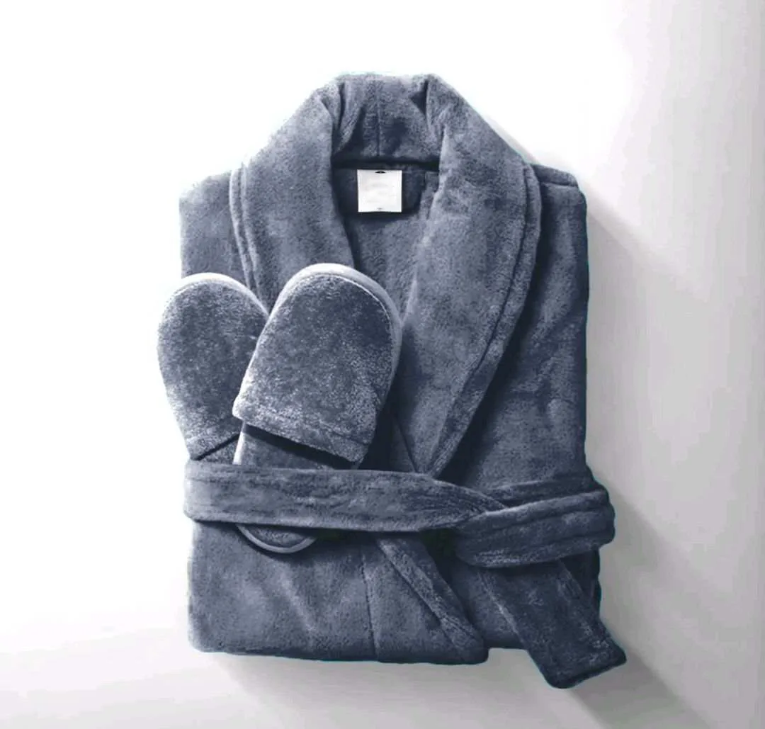 High Quality Coral Fleece Bathrobe Luxury Hotel Bathrobe Custom Logo