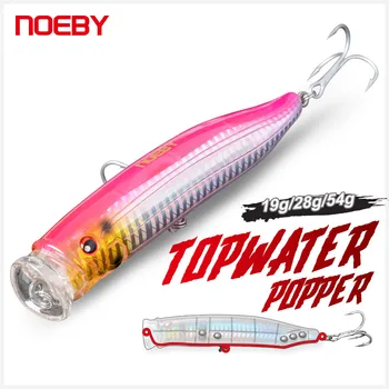 For Nobby Sea Surface Wave Climbing Artificial Hard Bait 120mm 29g Luya False Surface Topwater Popper ABS Golden Gun GT – Popper – view 3