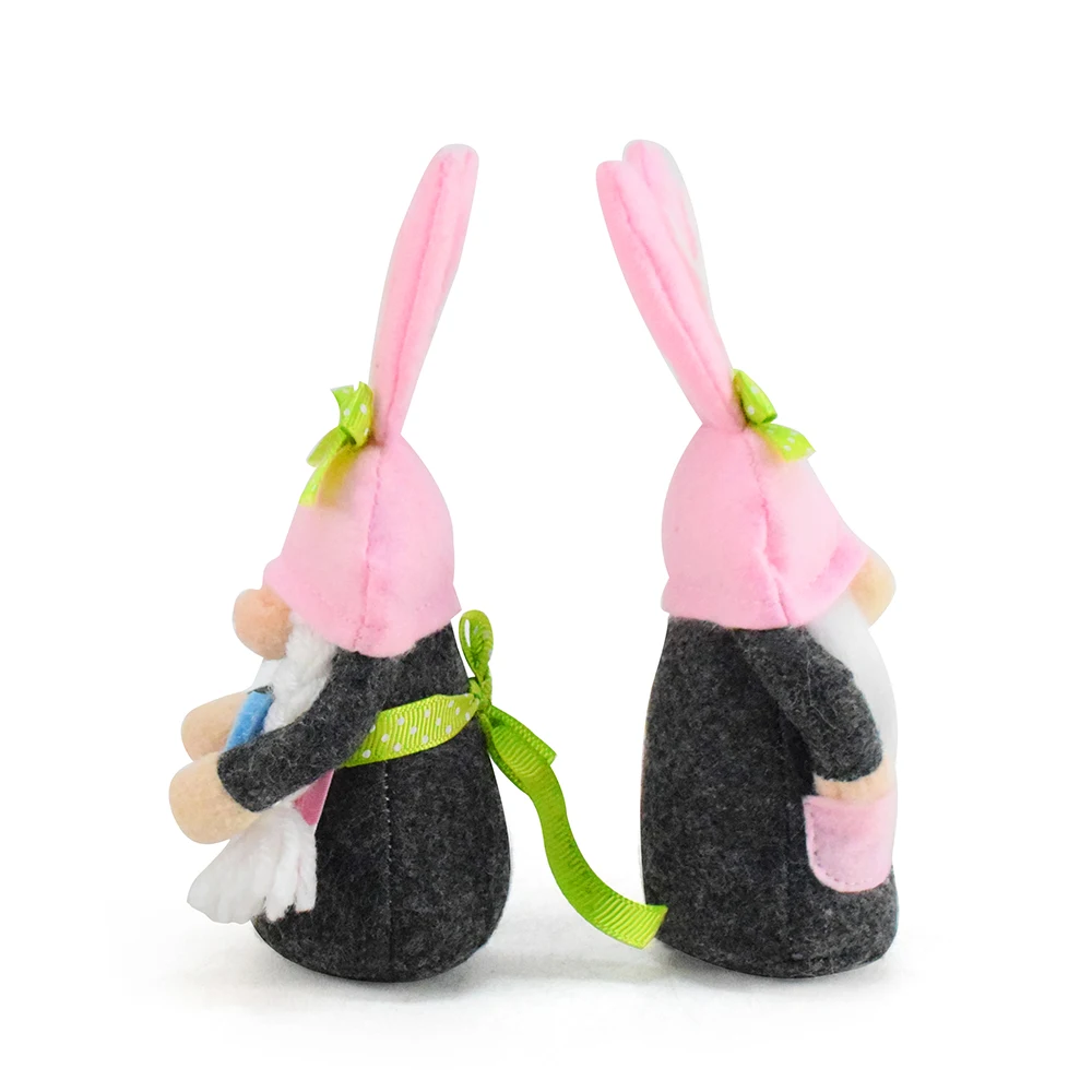 6 Inch Handmade Faceless Gonk Crafts Plush Doll Rabbit Spring Holiday ...