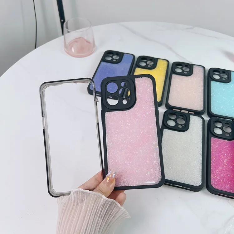 For Infinix  Note 40X 5G   ZERO 40 HOT 50 5G With Glitter Epoxy Colorful Anti Shock Phone case