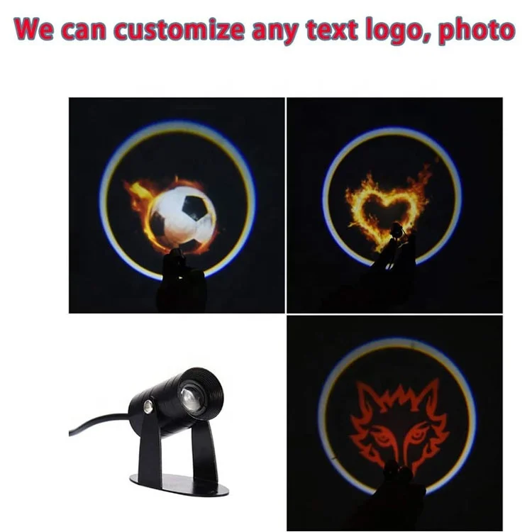 Universal Custom Waterproof 12V 3d LED  Motorcycle Logo Projector Shadow Show  3D Led Tail Light for Motorcycle Bike