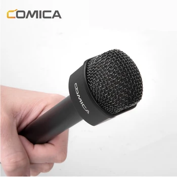 COMICA HRM-C Video/News Audio Capture Microphone Dynamic Omnidirectional Microphone for Reporter/anchor/host detail image