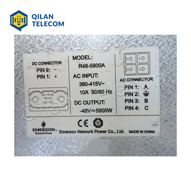 Power Supply Emerson Power Module Rectifier Module R48-5800a - Buy R48 ...