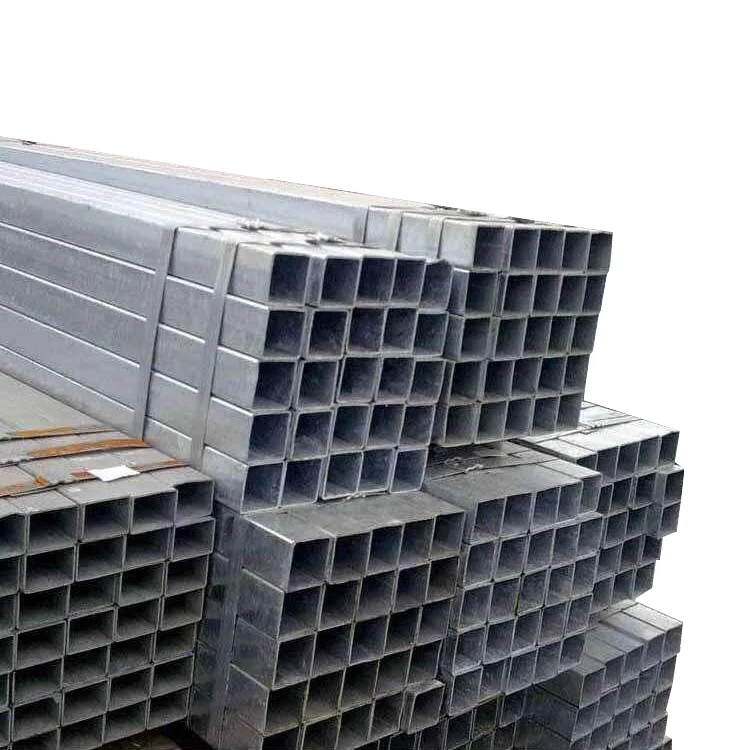 ASTM DIN GB JIS Square Galvanized Steel Tube Galvanized Pipe Rectangular Pipe