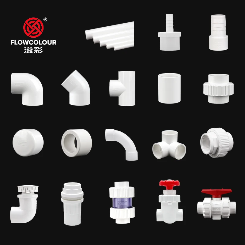 Flowcolour 1" Gray PVC Socket Gate Valve - 235 PSI Working Pressure With EPDM O-Ring 1 thumbnail image