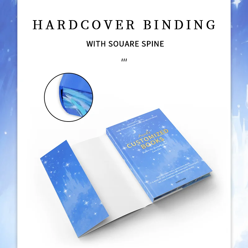 Custom High Quality Colorful Book with Perfect Binding Sprayed Edges Story Book with Personalized Printing Service details