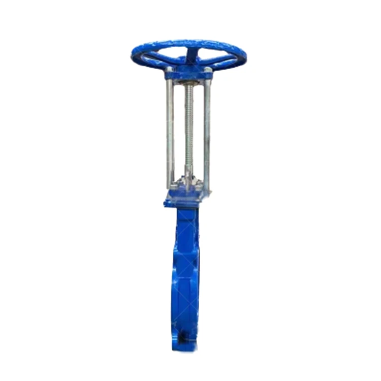 Manual ductile iron slurry valve